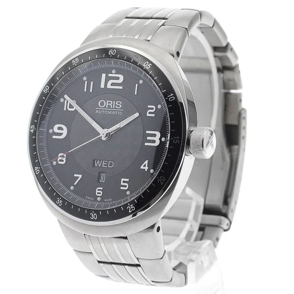 ORIS TT3 7589 Day date black Dial Automatic Men's Watch_903445